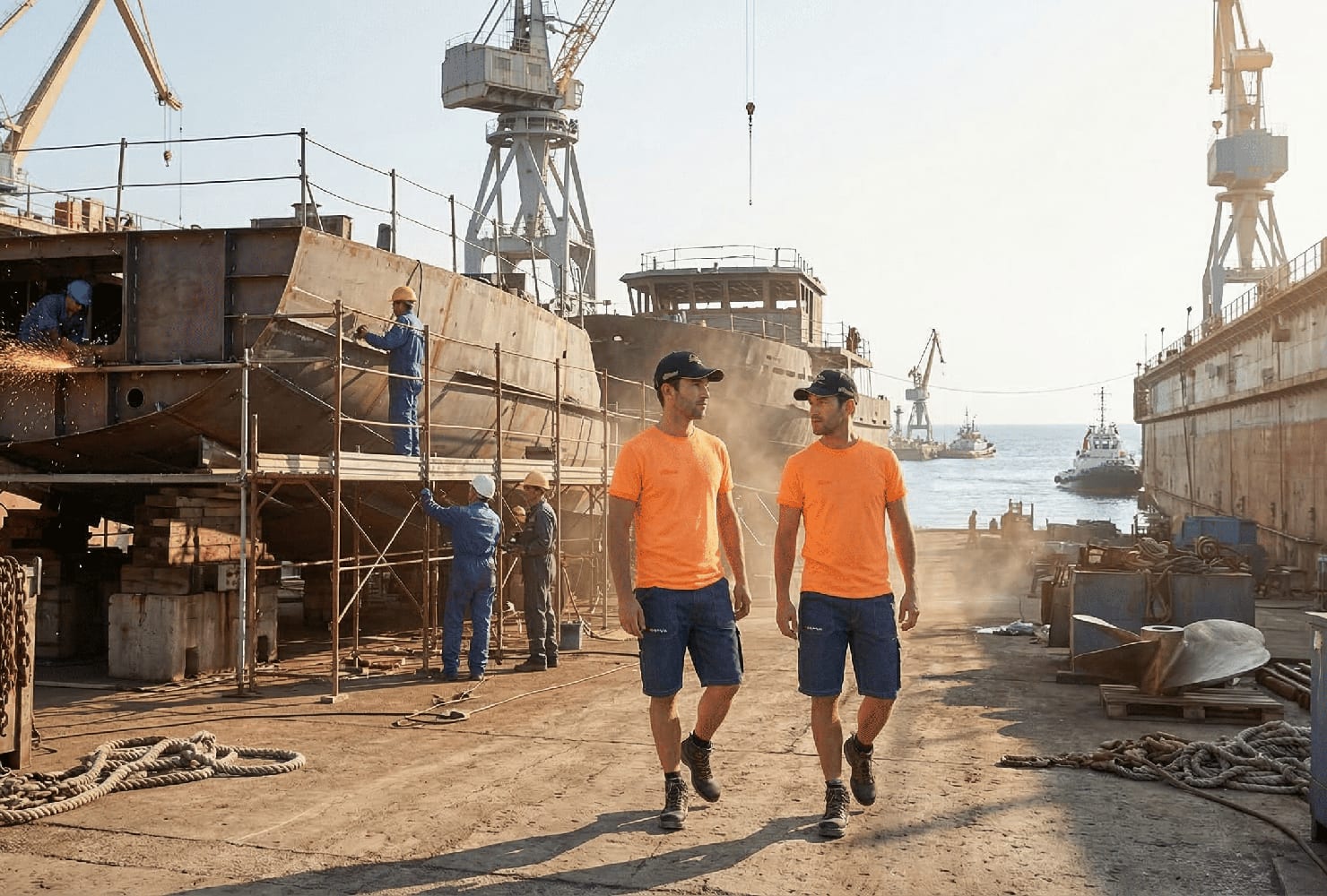 Abbigliamento da lavoro estivo